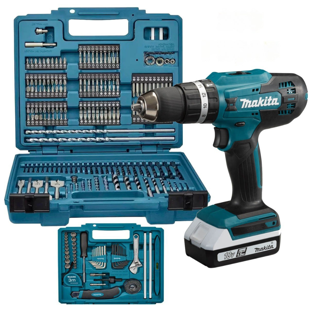 KIT ORIGINALE | TRAPANO AD IMPATTO POTENTE + 45 ACCESSORI + 2 BATTERIE 40V | SUPER OFFERTA